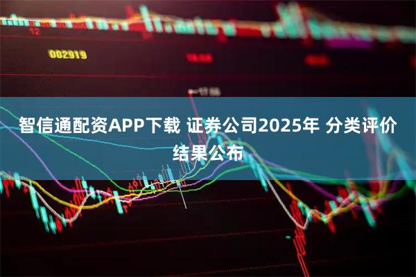 智信通配资APP下载 证券公司2025年 分类评价结果公布