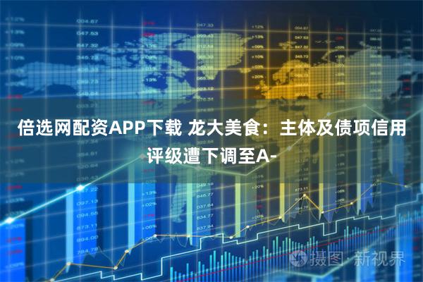 倍选网配资APP下载 龙大美食：主体及债项信用评级遭下调至A-