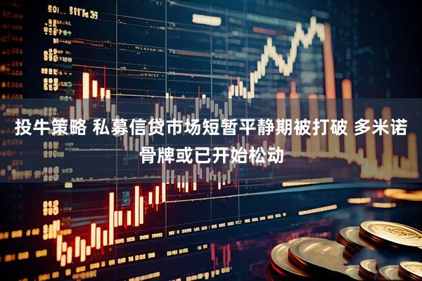 投牛策略 私募信贷市场短暂平静期被打破 多米诺骨牌或已开始松动